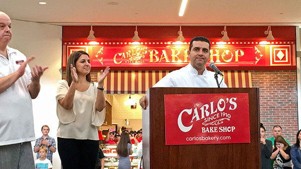 Buddy Valastro Opens new Carlo's Bakery in Florida Mall. SignAccess provides Signage